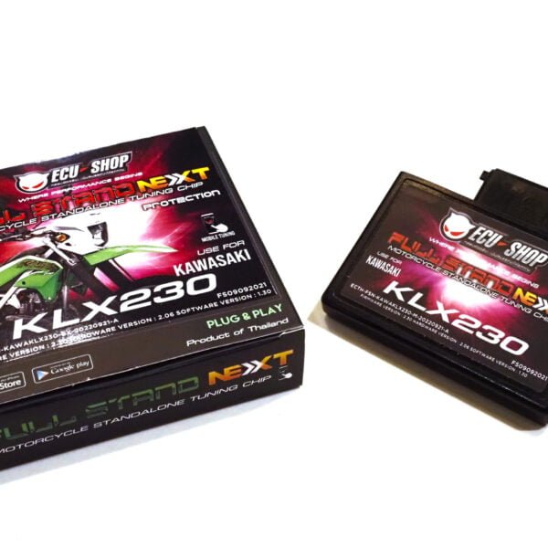 ECU for KLX230 dirt bike. Aftermarket, tunable.